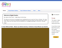 Tablet Screenshot of digitalchaotics.com